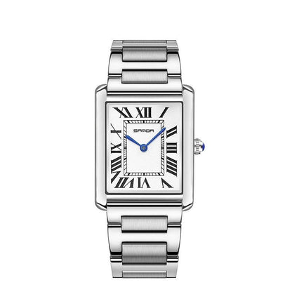 Roman Scale Waterproof Couple Watch - Trendy Fashionable Accessory 2025 - Buy Center
