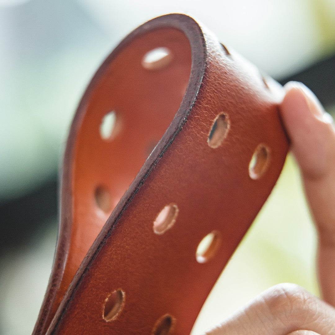 Tough Guy Hollow Belt for Men - Durable Cowhide, Stylish Modern Design - Buy Center