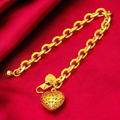 Buycenter Vietnam Women's Heart Bracelet - Elegant Electroplated Design - Buy Center