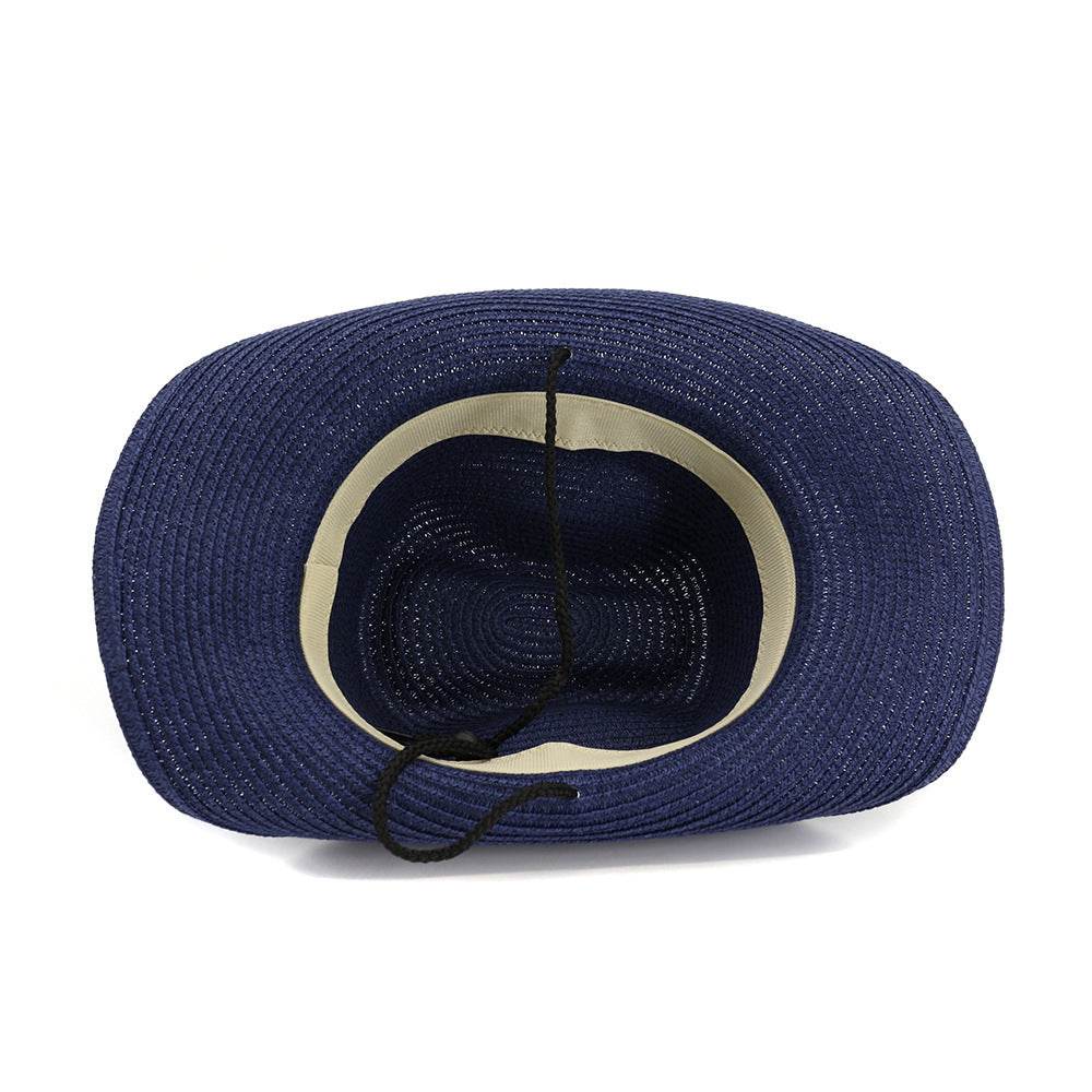 Buycenter Big Brim Cowboy Straw Hat - Stylish Outdoor Beach Accessory - Buy Center