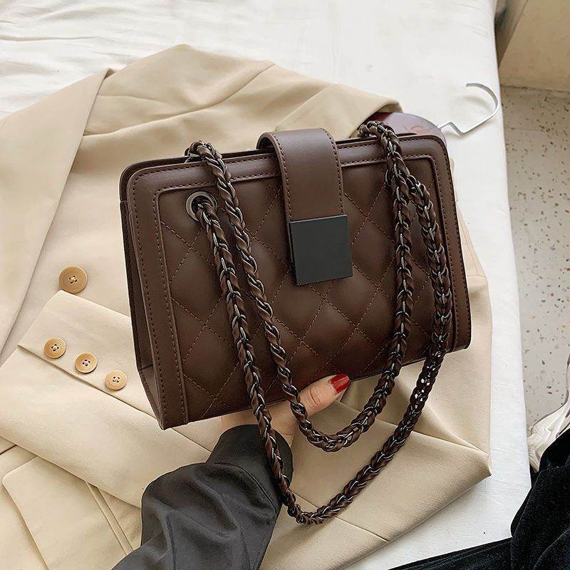 Fashion All-Match Crossbody Chains Bag - Trendy Corduroy Style 2025 - Buy Center