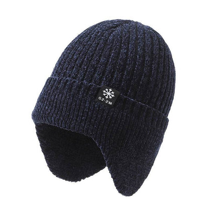 Fashion Men's Winter Wool Hat - Fleece-Lined & Stylish for Cold Weather - Buy Center