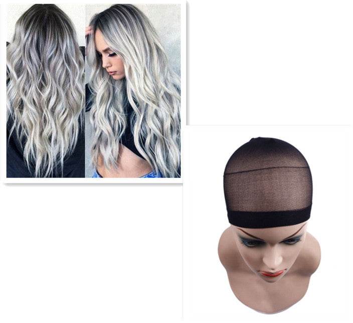 Long Curly Synthetic Wigs for Women - Elegant 70cm Style, Glamorous Look - Buy Center