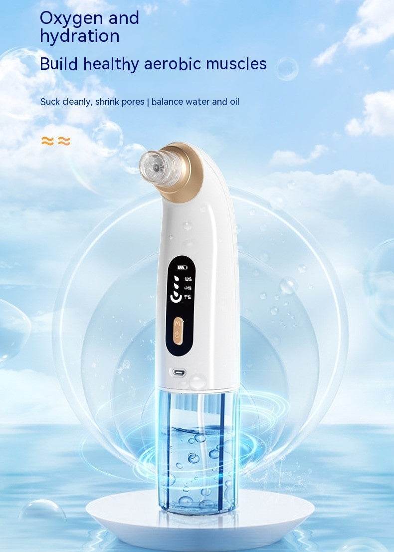 Small Bubble Water Tank Electric Face Cleanser - Blackhead Removal Tool - Buy Center