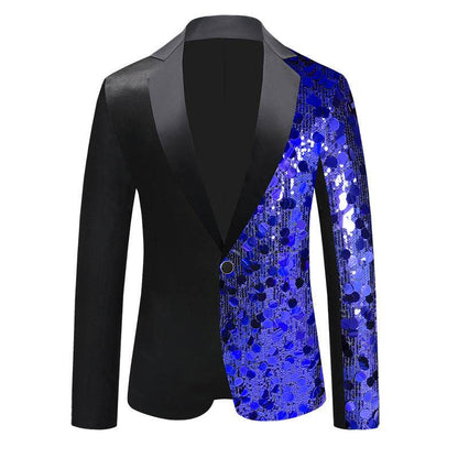 Men's Sequined Suit Jacket - Premium Stylish Dance Wear for Special Events - Buy Center