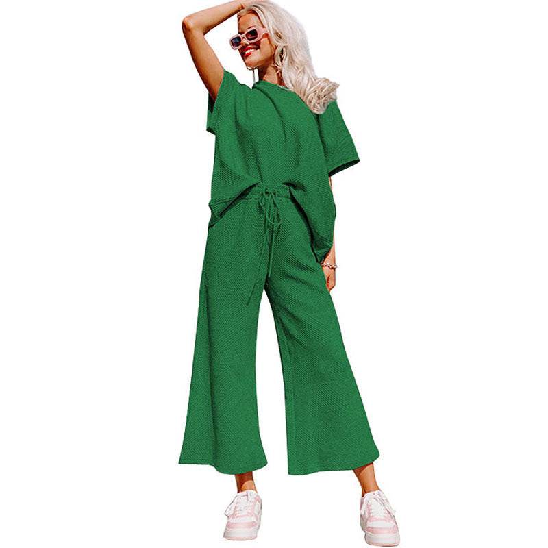 Buycenter Summer Casual Suit for Women - European Style Sportswear - Buy Center