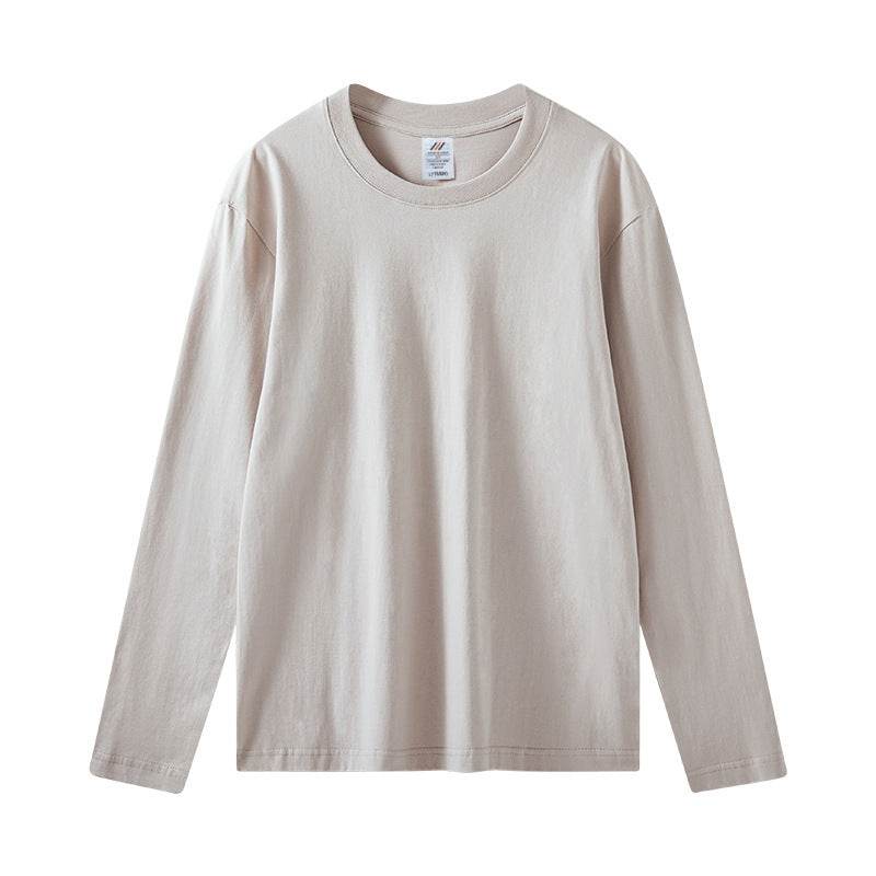 Cotton Long Sleeve Casual Top - Comfortable, Versatile White Striped Style - Buy Center