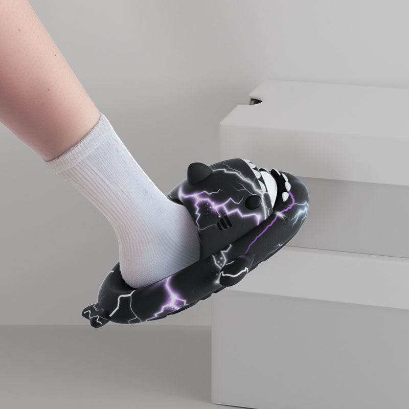 Soft-soled Shark Slippers for Men - Breathable Non-Slip Flip Flops 2025 - Buy Center