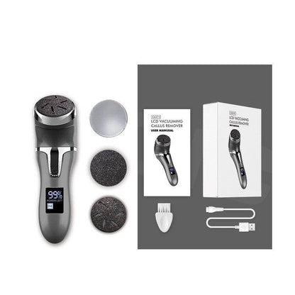 LCD Electric Vacuum Foot Scrubber - Pamper Your Feet at Home - Buy Center