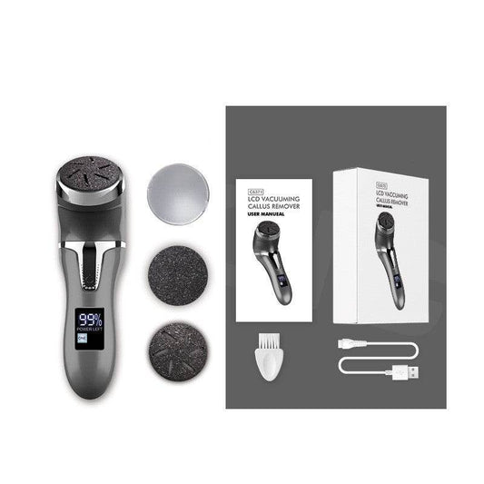 LCD Electric Vacuum Foot Scrubber - Pamper Your Feet at Home - Buy Center