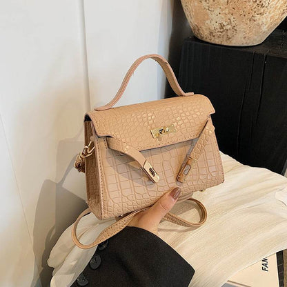 Buycenter Women's Small Square Crossbody Bag - Stylish PU Leather Tote - Buy Center