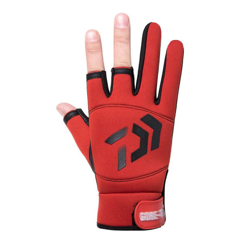 Outdoor Fingerless Fishing Gloves - Waterproof, Windproof for All Anglers - Buy Center