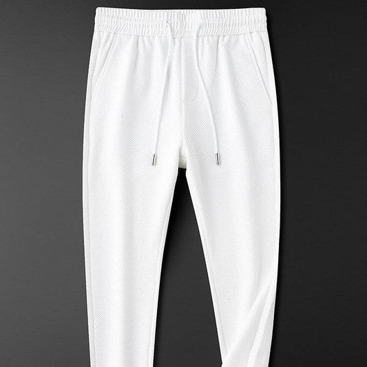 Twill Stretch White Harem Pants for Men - Stylish 2XL-4XL Fashion - Buy Center