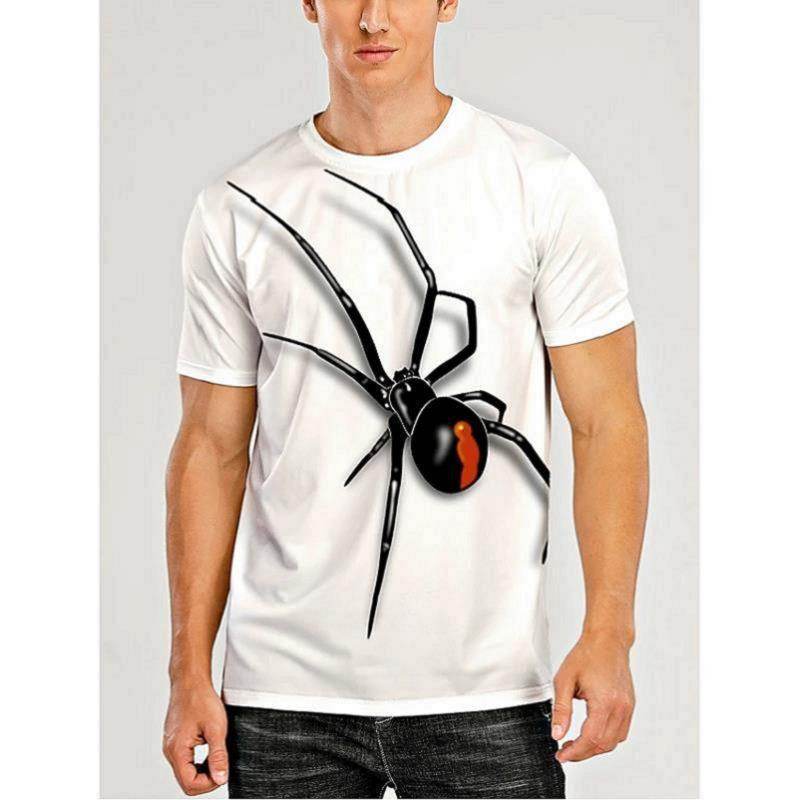 Men's 3D Animal Print T-Shirt - Casual Short Sleeve Fashion 2025 - Buy Center