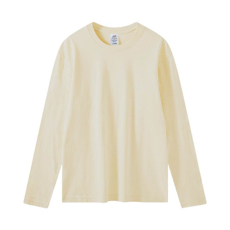 Cotton Long Sleeve Casual Top - Comfortable, Versatile White Striped Style - Buy Center