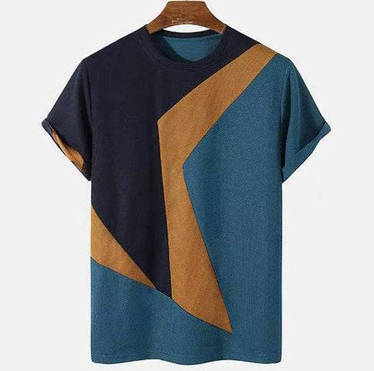 Stylish Striped 3D Printed Mesh Top - Trendy Geometric Fashion 2025 - Buy Center