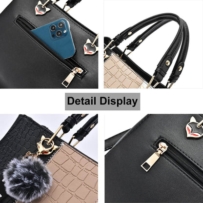 Buycenter Wave Women Handbags - Elegant Tote with Large Capacity and Pockets - Buy Center
