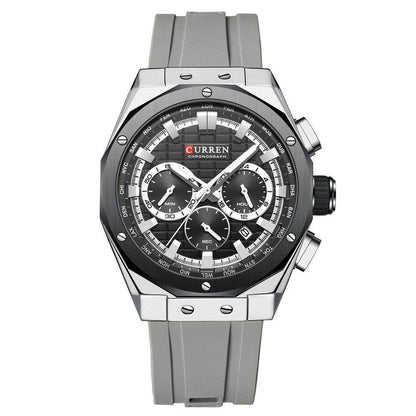 Men's Calendar Quartz Watch - Stylish Business Accessory in 5 Colors - Buy Center