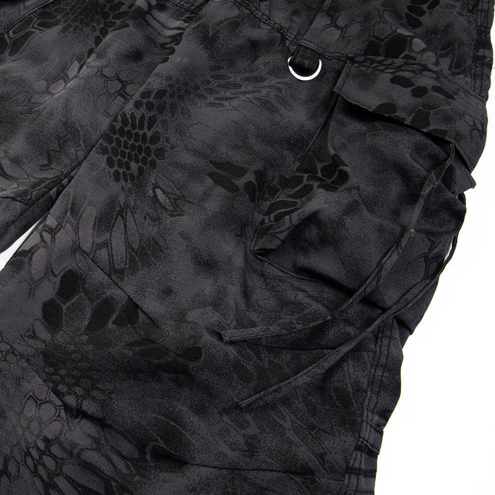 Loose Design Wide Leg Cargo Pants - Stylish Camouflage Mopping Trousers - Buy Center