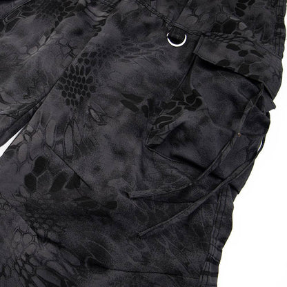 Loose Design Wide Leg Cargo Pants - Stylish Camouflage Mopping Trousers - Buy Center