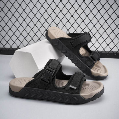 Men's Casual Beach Slippers - Breathable Anti-Slip Summer Sandals - Buy Center
