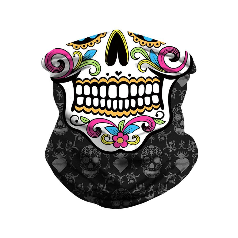 Skull Digital Outdoor Face Mask - Insect-Proof, Stylish & Durable - Buy Center