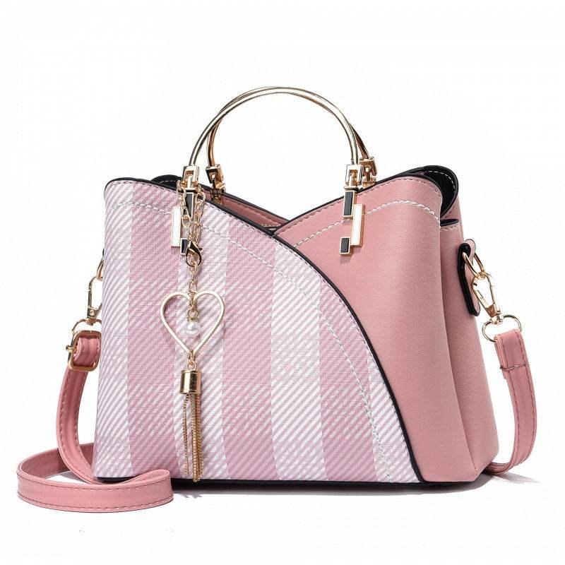 Women's Large Capacity Casual Fashion Backpack - Trendy Contrast Colors - Buy Center