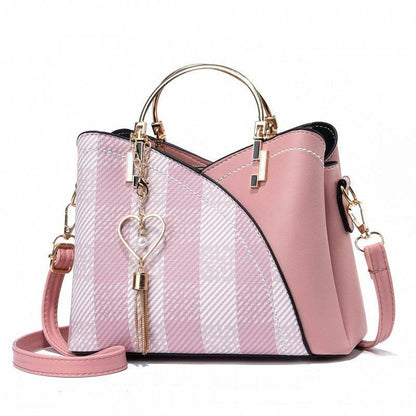 Women's Large Capacity Casual Fashion Backpack - Trendy Contrast Colors - Buy Center