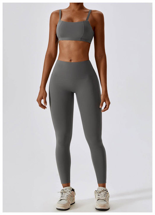 Quick-Drying Nude Feel Yoga Pants - Stylish Leggings for Outdoor Fitness - Buy Center