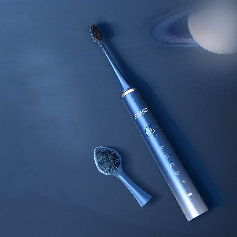Fully Automatic Electric Toothbrush - 5 Gears & 4 Brush Heads for Optimal Clean - Buy Center