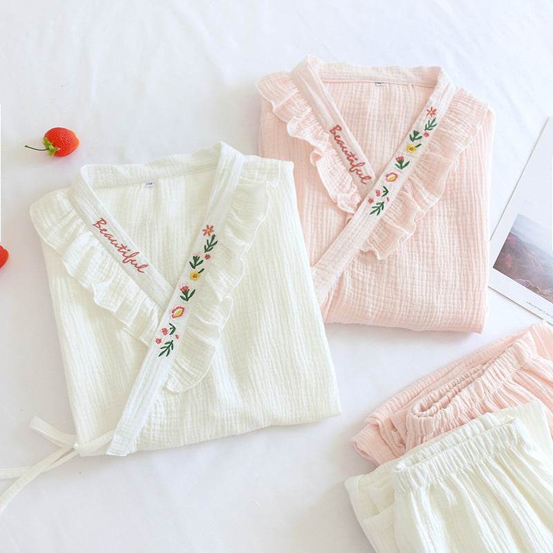 Comfortable All-Cotton Man Pajama Set - Stylish Sleepwear in Cherry Pink - Buy Center