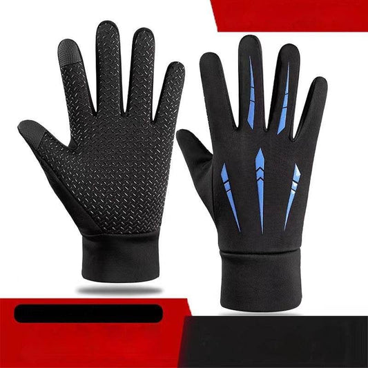 Men's Waterproof Fleece-Lined Gloves - Touch Screen Ready, Full Finger - Buy Center