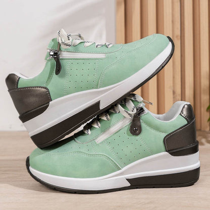 Casual Plus Size Sneakers for Women - Stylish Low Top All-Matching Shoes - Buy Center