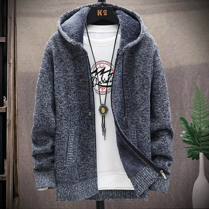 Buycenter Fleece Coat - Loose Cardigan for Youth, Perfect for Winter Wear - Buy Center