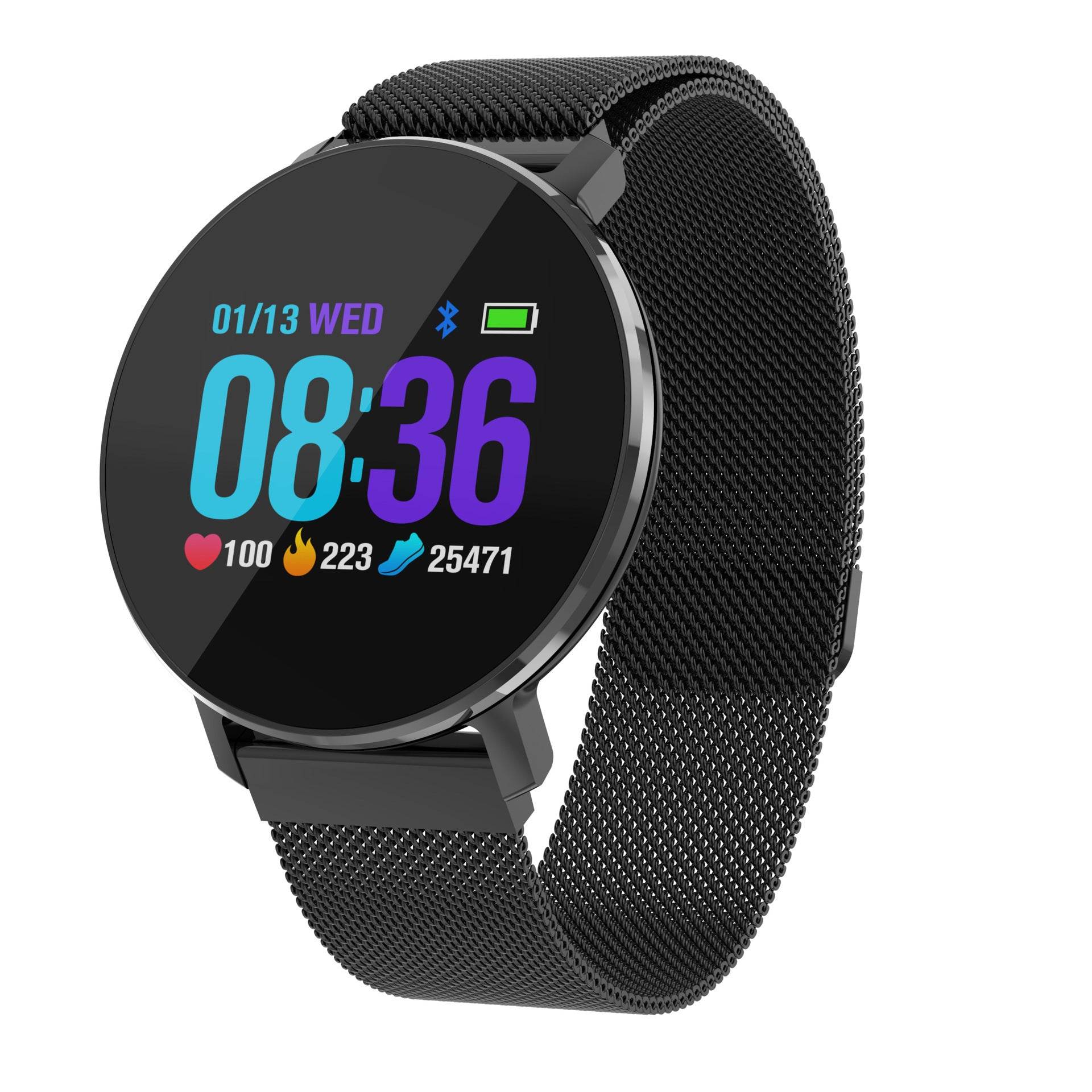 Buycenter T5 Smart Bracelet - Heart Rate, Blood Pressure & Waterproof - Buy Center
