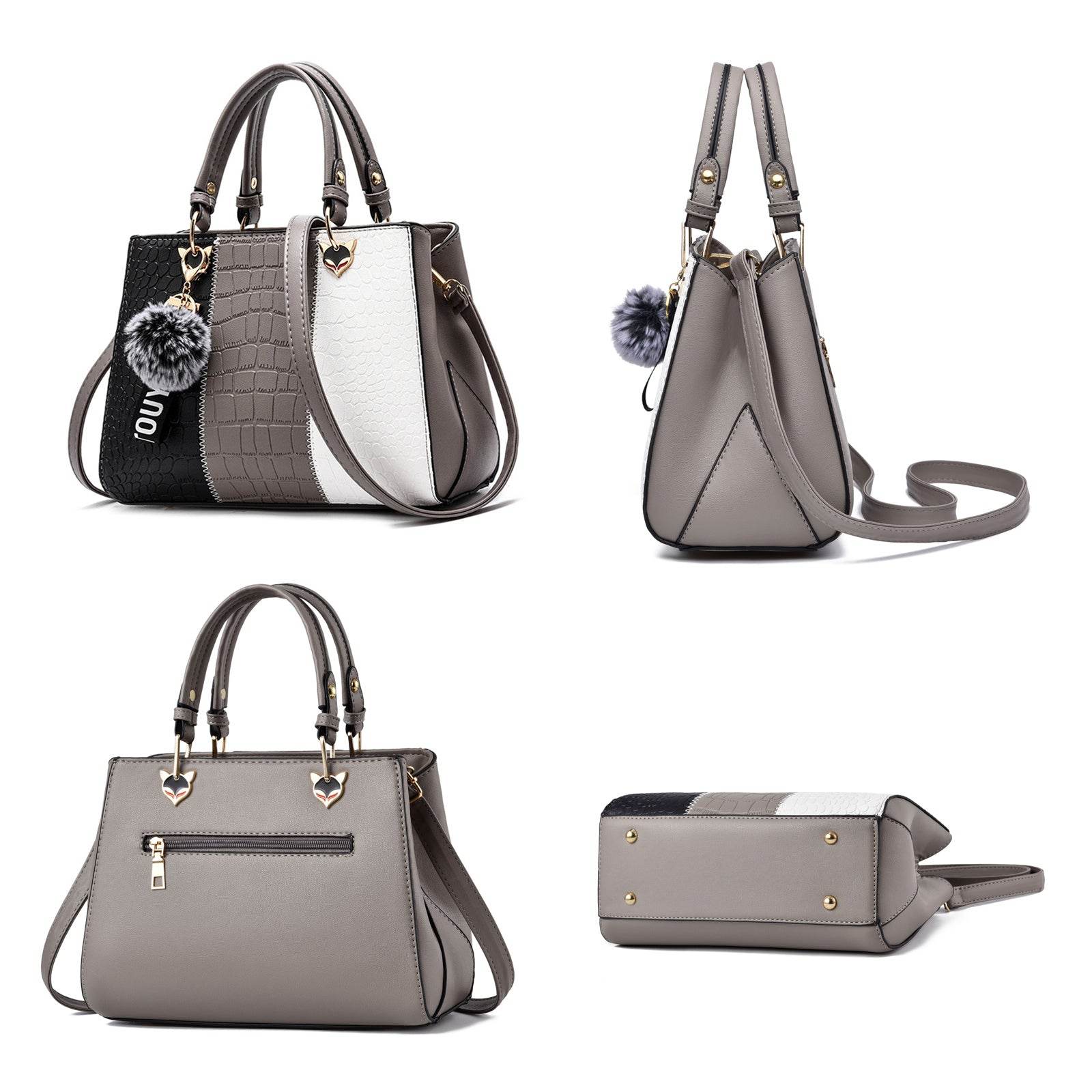 Buycenter Wave Women Handbags - Elegant Tote with Large Capacity and Pockets - Buy Center