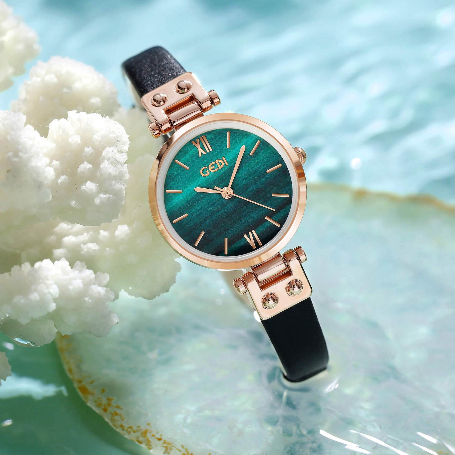 Buy Center Women's Waterproof Watch - Fashionable Art-Style with Small Dial - Buy Center