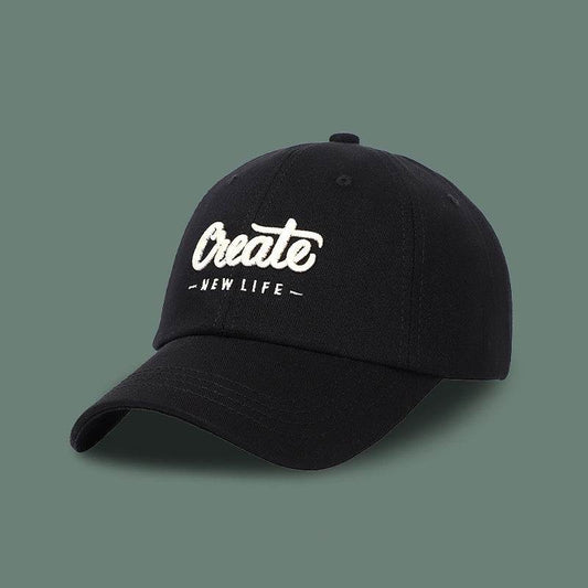Korean Cotton Women's Hat - Adjustable & Stylish for Year-Round Wear - Buy Center