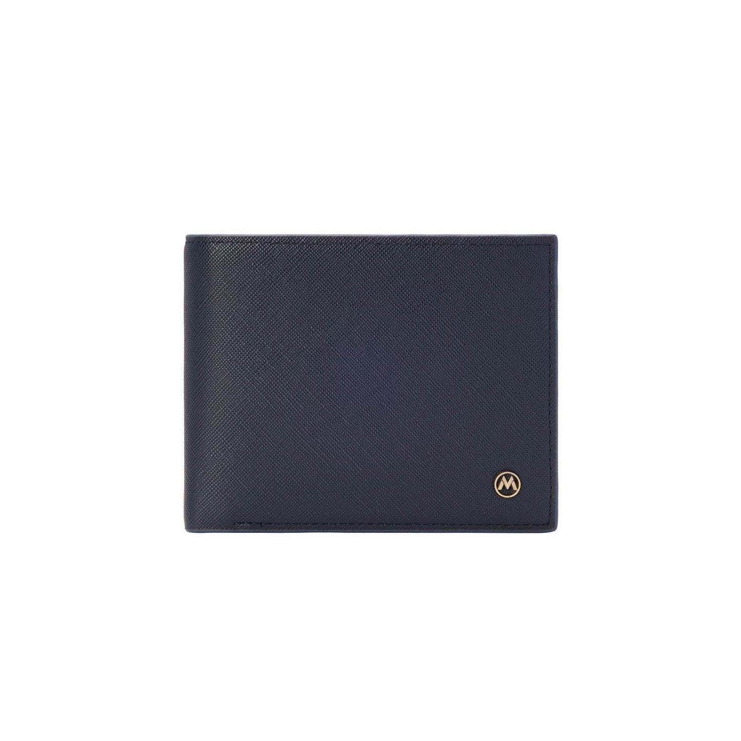 Men's Casual Cross Pattern Wallet - Stylish PU Leather in Black & Brown - Buy Center