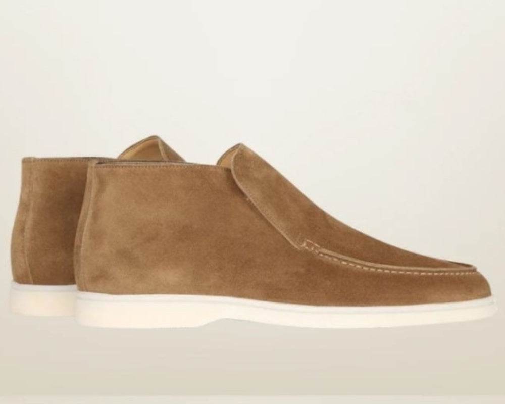 Retro Flat Ankle-Length Loafers - Stylish Casual Shoes for All-Day Comfort - Buy Center