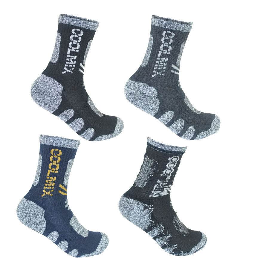Towel Bottom High Top Socks - Extra Thick for Mountain Sports Comfort - Buy Center