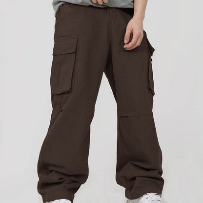 BuyCenter Three-Dimensional Pocket Overalls - Casual Lace-Up Pants 2025 - Buy Center