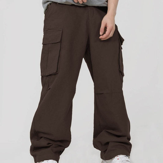 BuyCenter Three-Dimensional Pocket Overalls - Casual Lace-Up Pants 2025 - Buy Center