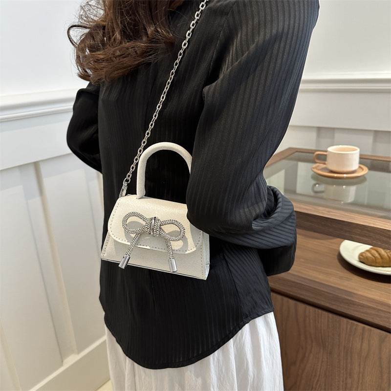 Casual 2024 Bowknot Crossbody Bag - Chic Shoulder Bag in Multiple Colors - Buy Center