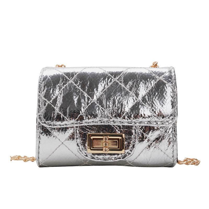 Stylish One Shoulder Messenger Bag for Girls - Chic PU Leather Accessory - Buy Center