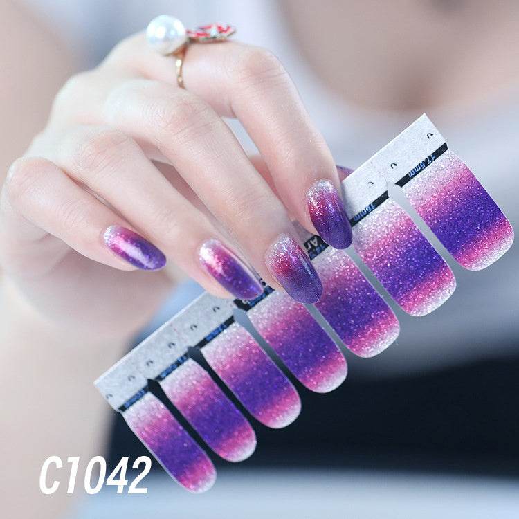 Vibrant Nail Polish Stickers - Waterproof & Easy to Apply for 2025 - Buy Center