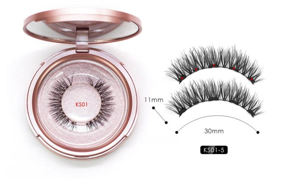 Natural Magnetic Eyeliner & False Eyelashes Set - Easy, No Glue Application - Buy Center