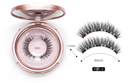 Natural Magnetic Eyeliner & False Eyelashes Set - Easy, No Glue Application - Buy Center