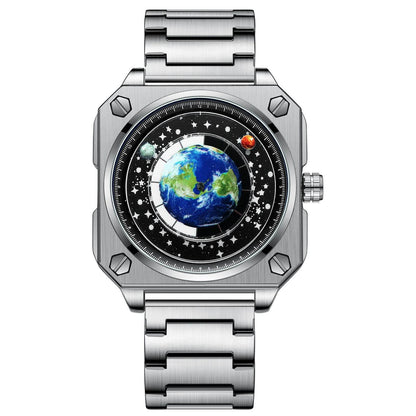 Buy Center Men's Quartz Watch - Creative Big Dial with Stylish Design - Buy Center