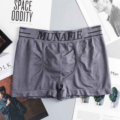 New Monogram Boxer Shorts for Men - Ice Silk Lightweight Comfort